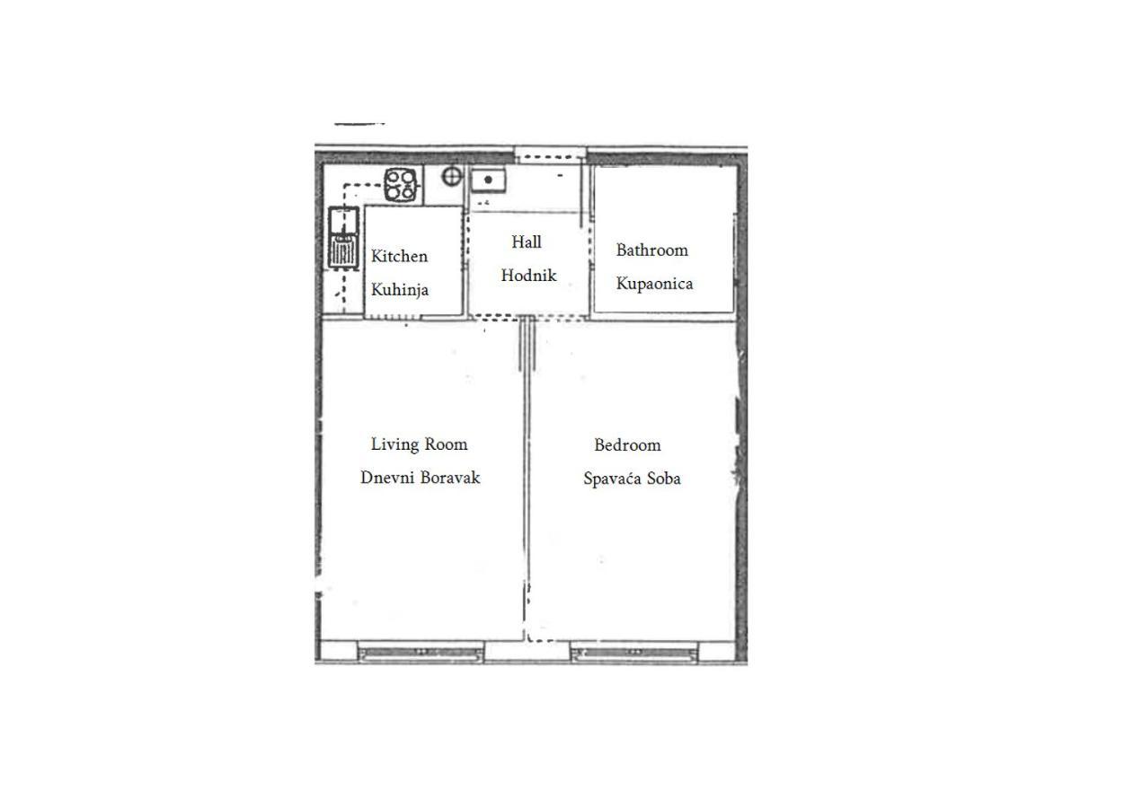 Fountain View Apartment Загреб Екстериор снимка